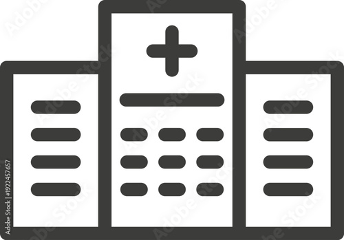 Animated Return Policy Lineal Icon Style, Pharmacy Outline Icon Personal injury law icon lineal illustration concept with icon of malpractice, empathy, accidents, medical reports, compensation, lawyer