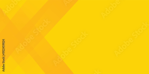 Abstract yellow square shape with futuristic concept background