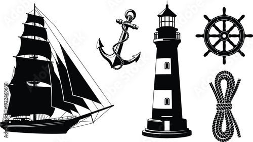 Crown of thorns, isolated on white background