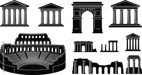 Crown of thorns, isolated on white background