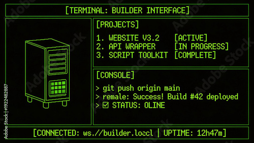 Technical Mono: Retro-Coder Aesthetic