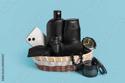 Gift basket with male acces...