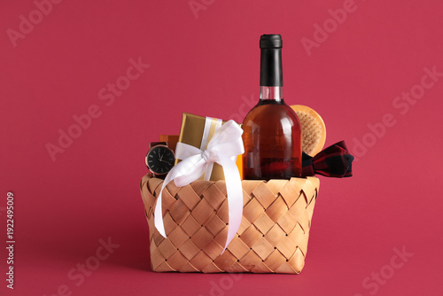 Gift basket with male acces...