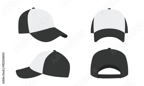 set of baseball caps