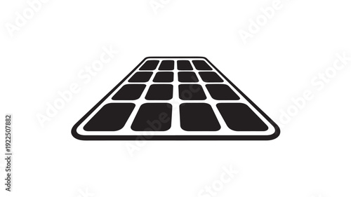 Solar Panel Vector Illustration For Renewable Energy And Sustainability Concept