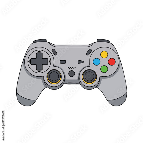 Modern Video Game Controller for Gaming and Entertainment