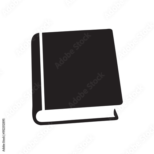 A white canvas with a single abstract purple swirl design