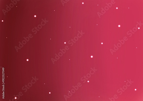 red background with stars