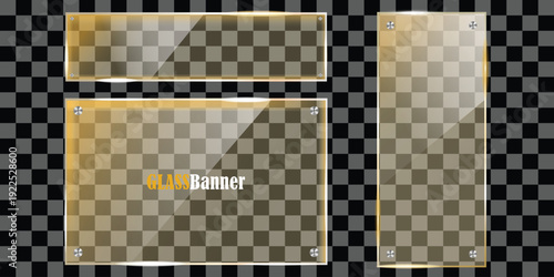 A transparent team banner with a gold border and a checkered background in silhouette mode