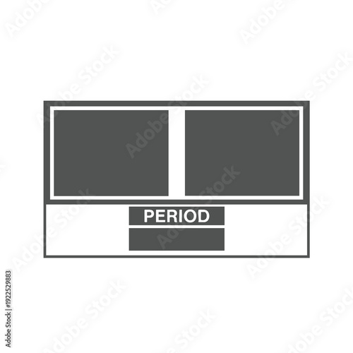 Modern Digital Stopwatch Display Showing Time and Date for Sports and Fitness