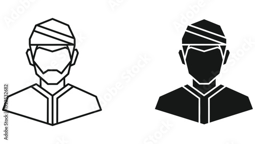 man and woman silhouette