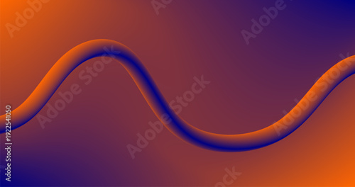 Orange Purple Abstract background with Curve lines for Copy Space design