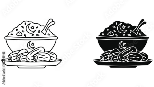 vector illustration of a cup of tea