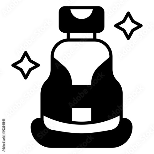 Clean Car Seat Icon