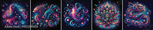 Cosmic Creature Vector