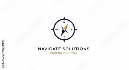 Compass Logo with Navigate Solutions Text.