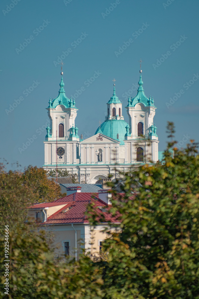 Fototapeta premium Cathedral of St. Francis Xavier in Grodno