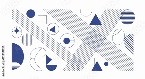 Geometric Shapes and Abstract Design Elements.