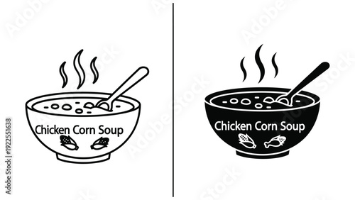 vector illustration of a restaurant menu design