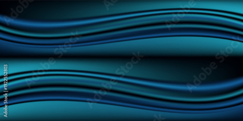 Color gradient lights on black background, abstract blue and red grain gradation texture, abstract background vector