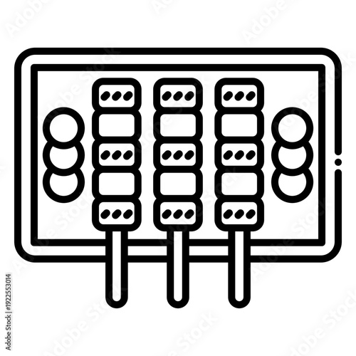Asian Satay Skewer Icon