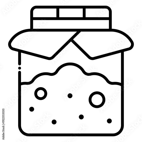 Kombucha Fermented Drink Icon