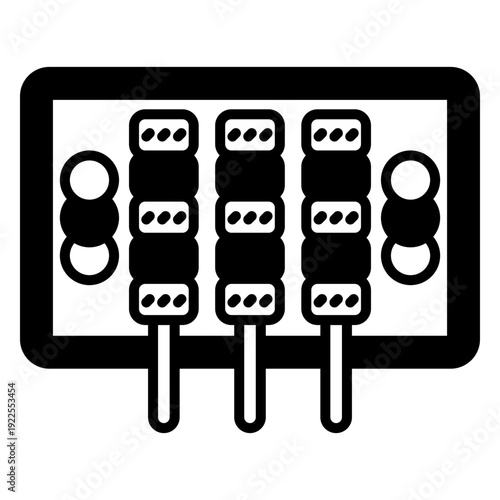 Asian Satay Skewer Icon