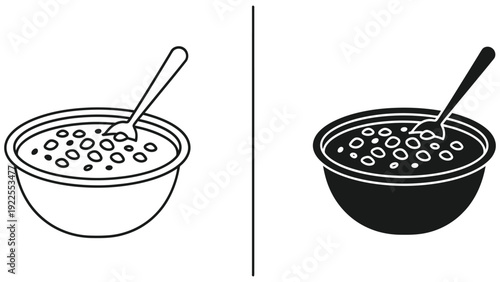 vector illustration of a cocktail