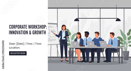 Corporate Workshop on Innovation and Growth with Business Professionals.