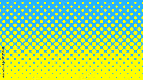 ポップで可愛いハーフトーンの背景素材