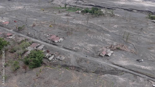 Semeru volcano eruption leaving trail of destruction