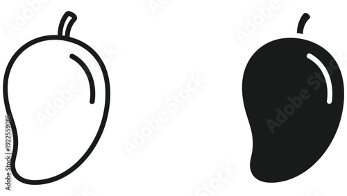 vector illustration of a pear