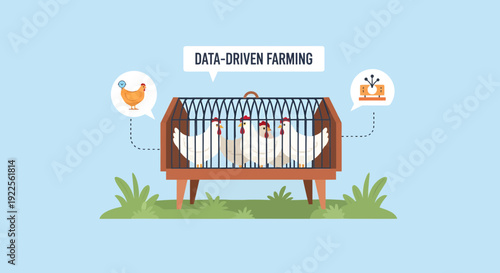 DataDriven Farming with Chickens in a Smart Coop.