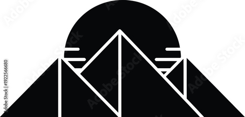 Minimalist placeholder icon for a vector file format