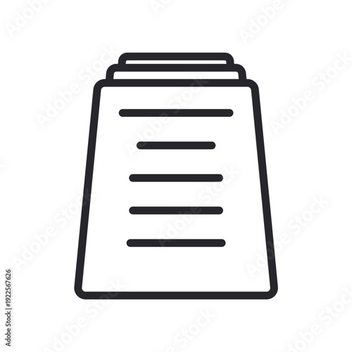 fail icons set outline and Flat Style,transparent background