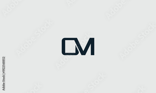 Free Download Modern vector graphic illustration showcasing a minimalist abstract geometric monogram logo design formed by combining two distinct initial letters for branding purposes. - GFXLoad