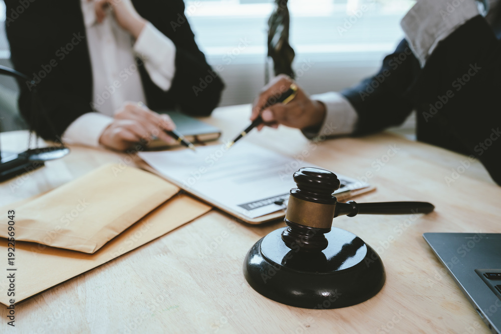 professional legal consultation in modern office