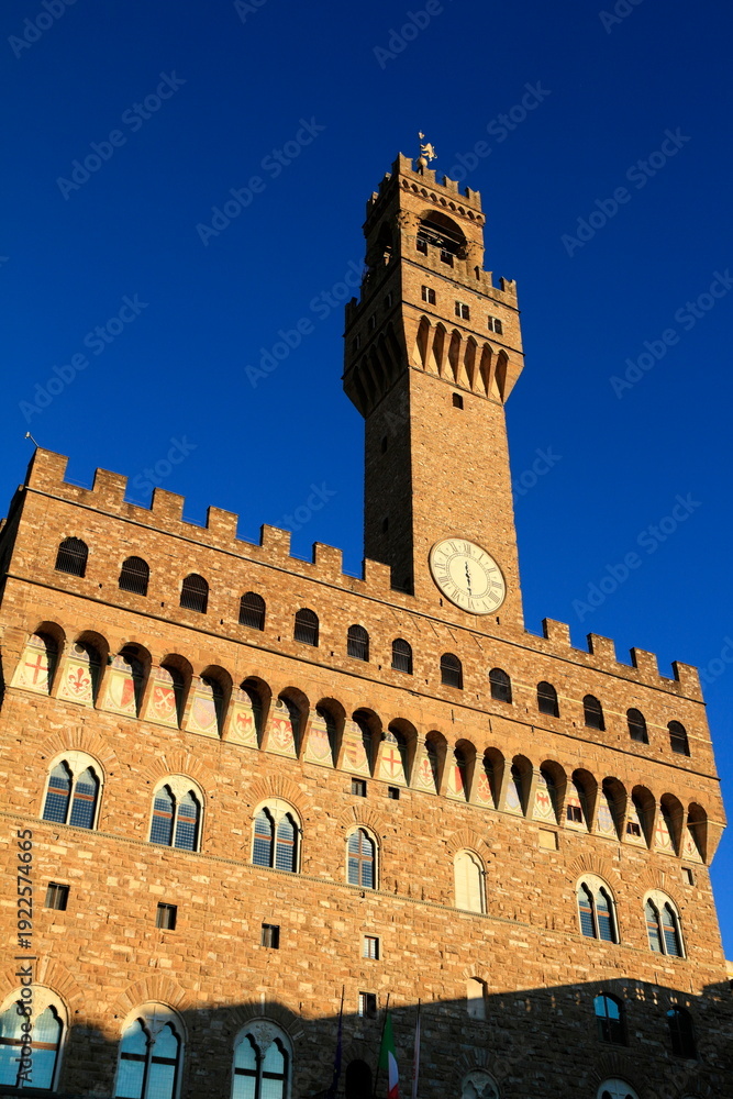 Obraz premium Palazzo Vecchio and Piazza della Signoria, Florence, Italy.