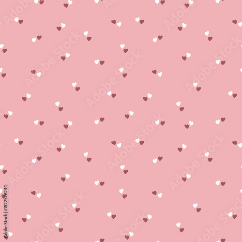 seamless pattern with hearts