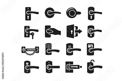 Workflow routine simple home vector flow icon household habit access practical generation