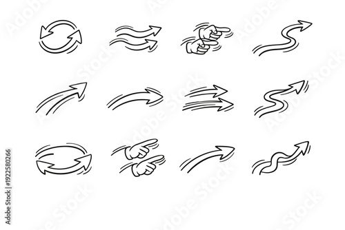 Image repeat line loose friendly icon simple mark direction vector relaxed navigation