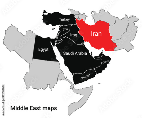 Middle East maps