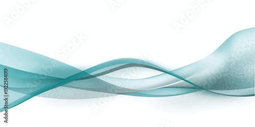 Dynamic abstract blue waves flow in a creative vector design featuring light curves and motion patterns for a professional business backdrop or artistic wallpaper