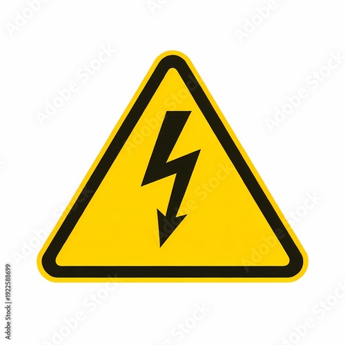 Free Download High Voltage Warning Sign – Electrical Hazard Triangle Safety Symbol - GFXLoad