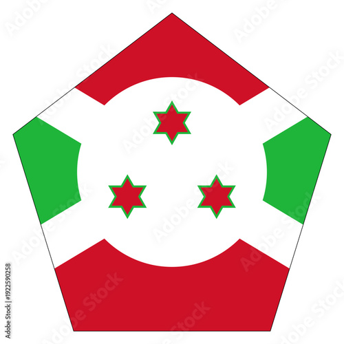 Burundi Flag Icon