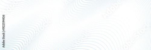 Transparent background with thin wavy pale blue lines.
