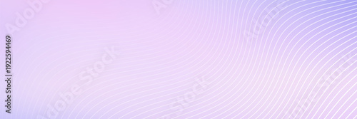 Bright blue, magenta, purple squiggle lines. Abstract modern design. Wavy thin curves, soft gradient.