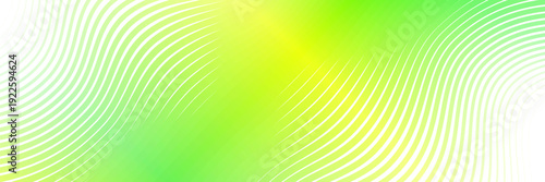 Light green and lime yellow wavy lines. Abstract colored pattern.