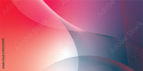 Dark noisy textured background with vibrant red, Pink, DeepPink and DarkSlateGray abstract glowing gradient waves with soft blur effect for modern header poster and banner cover design