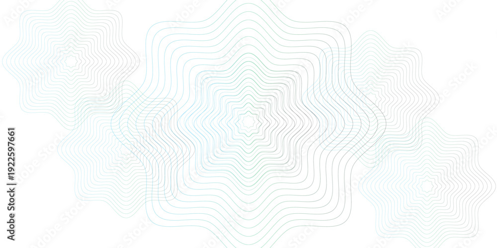 Obraz premium Black and white concentric circles forming a bold hypnotic pattern.